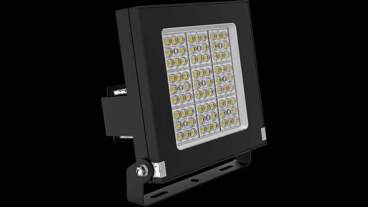LED flood light product render